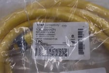 New molex woodhead 105000a01f120 5p female pvc cord 12' stock h1537