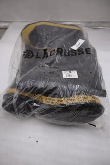 NEW Lacrosse 24009091-13 Black Steel Top Hip Boots Size 13 STOCK 2983CC