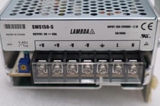 New lambda sws150-5 power supply 100-240vac 2.1a input 5vdc 30amp stock h1391