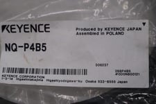 Keyence NQ-P4B5 M8 female loose wire power supply cable 5 m - STOCK 1868CC