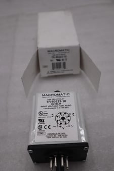 MACROMATIC TR-50222-10 SinFunTimeDelayRelay 120VAC/DC - STOCK K777CC