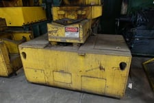 45 Ton, Automatic Feed Co. #807272, Coil Cart / Transfer Cart, hydraulic lift, 2-rack prep station