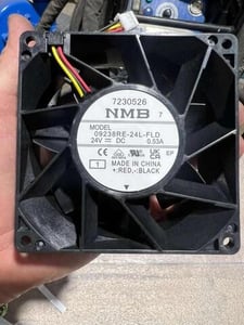 NEW OPEN BOX NMB 09238RE-24L-FLD DC24V 0.53A 9238 Cooling Fan STK L815CC