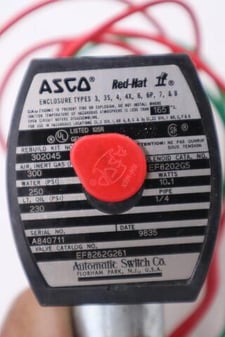 NEW OPEN BOX ASCO Solenoid Valve EF8202G5 STOCK H1173A