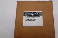 NOSHOK 25-200-100 InH20 GAUGE 0-100 PSI STOCK L-651