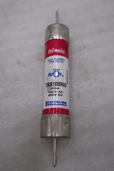 NEW OPEN BOX Fuse FERRAZ SHAWMUT TRS100RID 100A 600 V Fuse Trionic STK 5644CC
