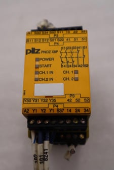 Pnoz x8p pilz 24vdc safety relay, pnozx8p stk h1440