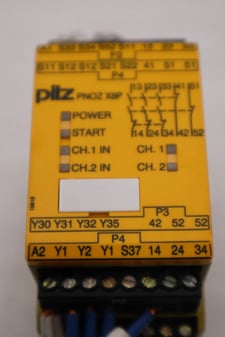 LOT OF 2 - Pliz PNOZ X8P 24VDC 3n/o 2n/c 2so Safety Relay Module 777760 #H1717