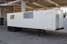 1500 KW Caterpillar Custom 1500 industrial power module, sound atternuated enclosure, 480 Volts