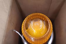 North american signal mipled-aca amber led beacon 120 vac - stock 5624cc