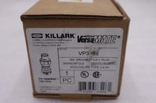 Killark vp3485 30a ground style 2 plug, 3-wire 4-pole - stock 3707cc 783936834061