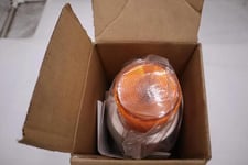 NEW EDWARDS SIGNALING 51XBRFA120A Horn Strobe,Amber,Cast Aluminum, 120VAC 41A006
