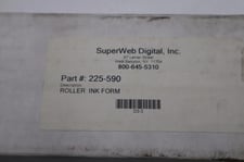 New superweb ink distributor roller part 225-590 stock w-42