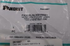Panduit FX2ERLNLNSNM001 Fiber Patch Cord: Multi-Mode STOCK H1648A