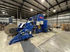 80" wide ausquip model jm-80-60 two drum winder - updated hmi