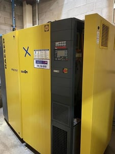 KAESER MODEL SFC 75S T AIR COMPRESSOR 100HP WITH 500 GALLON TANK & FILTER 2023