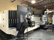 Mighty Viper #PMC-5127AD, CNC bridge mill, 40 automatic tool changer, 201" X Travel, 106" Y Travel, 35.4" Z
