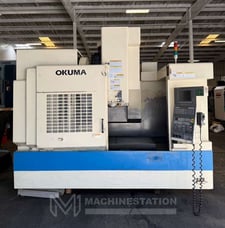 Okuma #MX-55VB, CNC vertical machining center, 20 automatic tool changer, 41.3" X, 22" Y, 17.7" Z, 6000 RPM