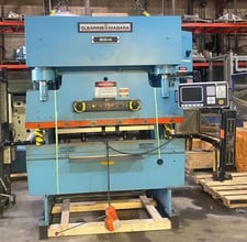 55 Ton, Clearing, Niagara #HB-55-4-6, CNC hydraulic press brake, 6' overall, 54" between housing, 10 gauge