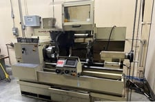 Harrison #Alpha-460, CNC Lathe, 18.3" swing over bed, 10.625" swing over cross-slide, 40" machining length