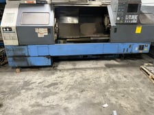 Mazak #Quick-Turn-40, 2-Axis CNC Lathe, 20" swing, 15.75" turning diameter, 60" machining length, 4.5" bore