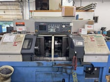 Mazak #Dual-Turn-20, CNC Lathe, 12.6" swing, 12.6" turning diameter, 49.21" machining length, 8" chuck, 2"