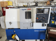Daewoo Doosan #Lynx-200B, CNC Lathe, 18.1" swing, 10.2" turning diameter, 11.8" machining length, 8" chuck
