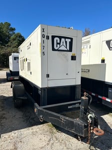 175 KW Caterpillar #XQ175, Mobile Diesel Generator, 1800 RPM, 607/263 amps, 208/480 Volts, 2789 hours, 2011