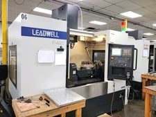 Leadwell #V-40IT, CNC Vertical Machining Center, 5-Axis, 40" X, 25" Y, 20" Z, 25 HP, 12000 RPM, CAT40 Taper