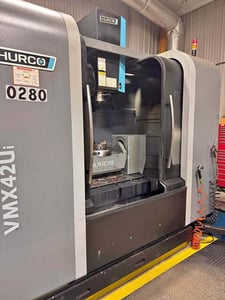 Hurco #VMX-42UI, CNC Vertical Machining Center, 5-Axis, 42" X, 24" Y, 20.5" Z, 24 HP, 12000 RPM, CAT/BT/DIN40