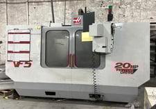 Haas #VF-5, CNC Vertical Machining Center, 3-Axis, 50" X, 26" Y, 25" Z, 23" x 52" Table, 20 HP, 7500 RPM