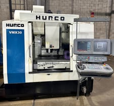 Hurco #VMX-30, CNC Vertical Machining Center, 3-Axis, 30" X, 20" Y, 24" Z, 20" x 40" Table, 17.7 HP, 10000