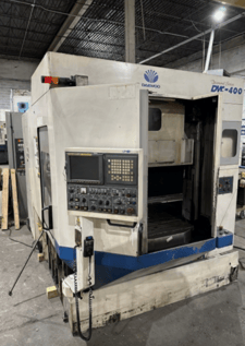 Daewoo Doosan #DVC-400, CNC Vertical Machining Center, 3-Axis, 22" X, 15.7" Y, 22.4" Z, 28" x 18" Table, 24