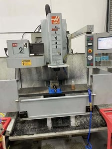 Haas #TM-2, CNC Vertical Machining Center, 40" X, 16" Y, 16" Z, 10.5" x 57.75" Table, 7.5 HP, 4000 RPM, CAT40