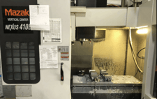 Mazak #Nexus-410B, CNC Vertical Machining Center, 4-Axis, 30" X, 16.1" Y, 20" Z, 16.14" x 43.31" Table, 15