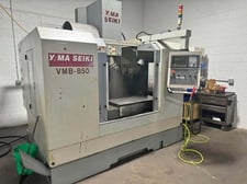 Yama Seiki #VMB 850, CNC Vertical Machining Center, 3-Axis, 30" X, 20" Y, 23" Z, 6000 RPM, CT40 Taper, 24