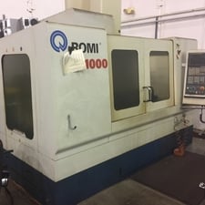 Romi #D-1000, CNC Vertical Machining Center, 3-Axis, 40" X, 24" Y, 25" Z, 15 HP, 6000 RPM, ISO40 Taper, 30