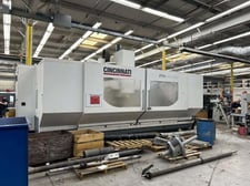 Cincinnati Cincinnati #FTV-840-3700, CNC Vertical Machining Center, 3-Axis, 145" X, 31.5" Y, 32" Z, 31.5" x