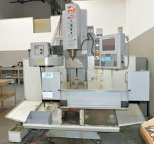 Haas #TM-2, CNC Vertical Machining Center, 3-Axis, 40" X, 16" Y, 16" Z, 10.5" x 57.75" Table, 7.5 HP, 4000