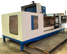 Kafo #VMC-21100, CNC Vertical Machining Center, 4-Axis, 82.6" X, 40.4" Y, 31.4" Z, 30 Watts, 7000 RPM, BT50