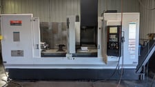 Mazak #VTC-250/50, CNC Vertical Machining Center, 4-Axis, 60" X, 25" Y, 25.9" Z, 73" x 25" Table, 20 HP, 6000