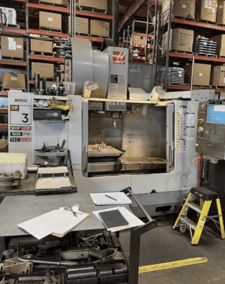 Haas #VF-3APC, CNC Vertical Machining Center, 3-Axis, 40" X, 20" Y, 25" Z, 19" x 40" Table, 20 HP, 7500 RPM