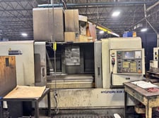 Hyundai Kia #VX650, CNC Vertical Machining Center, 3-Axis, 53.1" X, 26" Y, 25" Z, 20 HP, 6000 RPM, 50 Taper
