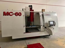 Fryer #MC-60, CNC Vertical Machining Center, 60" X, 30" Y, 38" Z, 67" x 24" Table, 20 HP, 6000 RPM, 40 Taper