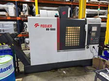 Feeler #HV-1000, CNC Vertical Machining Center, 39.2" X, 20.4" Y, 19.8" Z, 45" x 20.5" Table, 25 HP, 15000