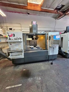 Haas #VF-3, CNC Vertical Machining Center, 3-Axis, 40" X, 20" Y, 25" Z, 18" x 48" Table, 30 HP, 8100 RPM, 20