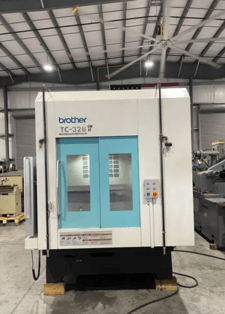 Brother #TC-32BN, CNC Vertical Machining Center, 3-Axis, 21.7" X, 15.7" Y, 16.3" Z, 23.6" x 16.77" Table