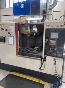 Feeler #HV-800, CNC Vertical Machining Center, 3-Axis, 31.5" X, 20.5" Y, 19.9" Z, 37.4" x 20.5" Table, 30 HP