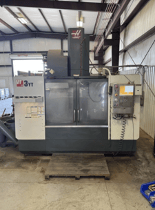 Haas #VF-3YT/50, CNC Vertical Machining Center, 3-Axis, 40" X, 26" Y, 25" Z, 23" x 52" Table, 30 HP, 7500