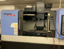 Daewoo Doosan #Mynx-5400/40, CNC Vertical Machining Center, 3-Axis, 40" X, 21" Y, 20" Z, 21" x 47" Table, 20